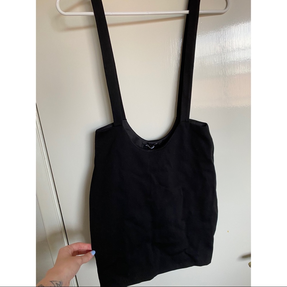 Black Suspender Skirt - Picture 4 of 7